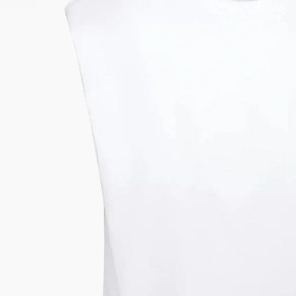 Aritizia white t-shirt with shoulder pads. Sold out online in medium! Worn once - Picture 6 of 6